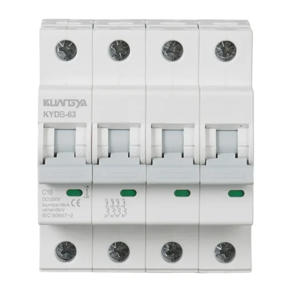 1 dc circuit breaker 4p 1000v