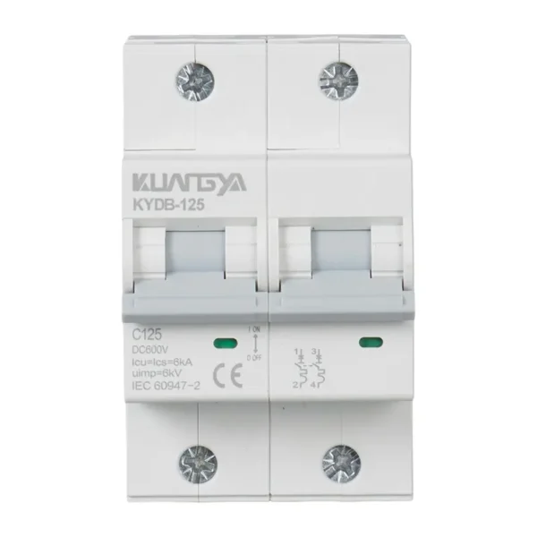 1 dc circuit breaker 2p 500v 125a