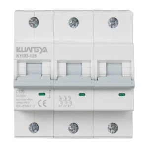 dc circuit breaker 3p 750v 125a