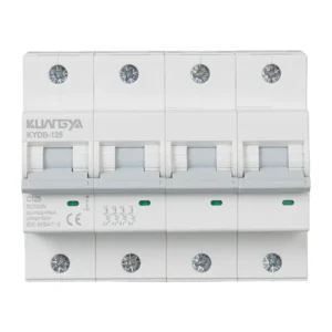 dc circuit breaker 4p 1000v 125a