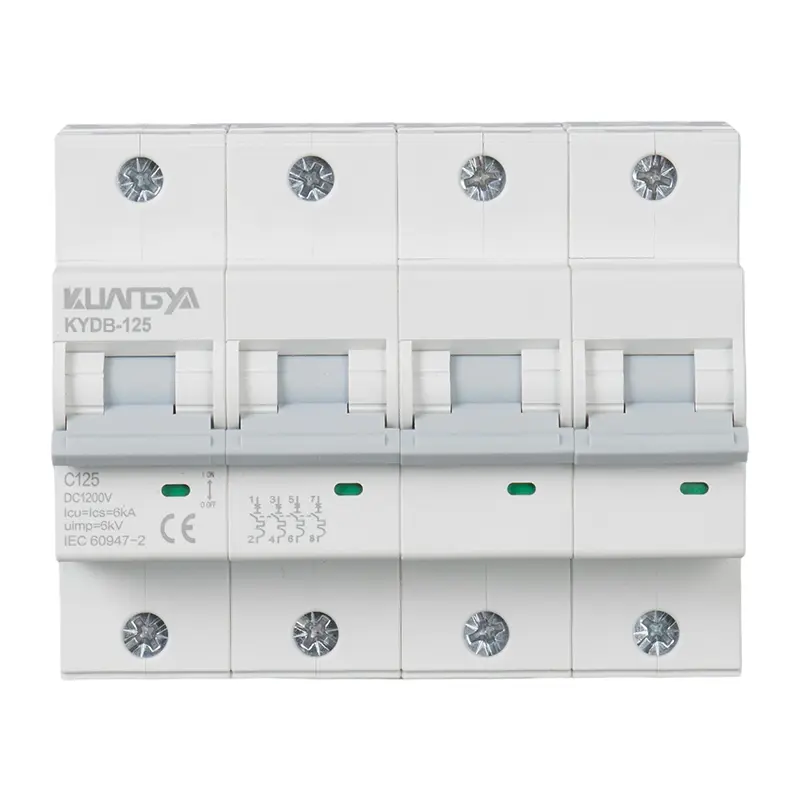 dc circuit breaker 4p 1000v 125a