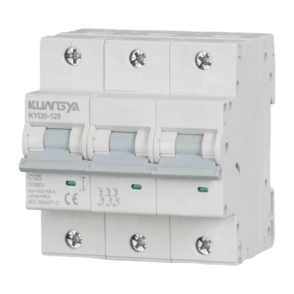 DC Circuit Breaker 3P 750V 125A | KYDB-125-3P