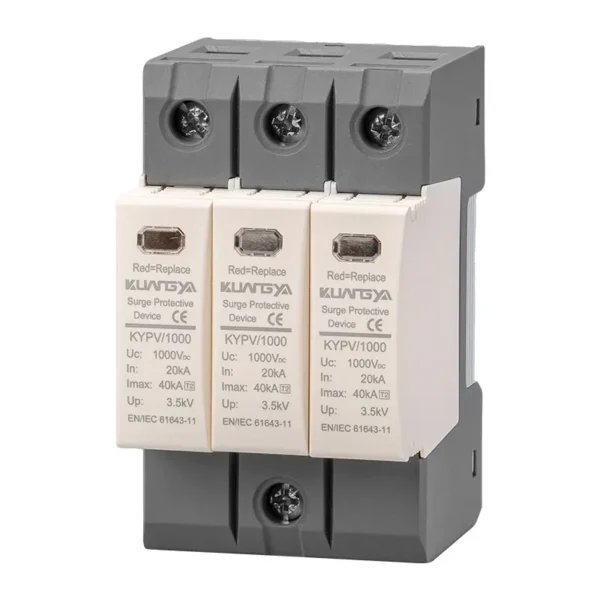 KYPV-1000-3P-2 KY-40/G1000 Dispositif de protection contre les surtensions en courant continu (Type 2, 1000V)