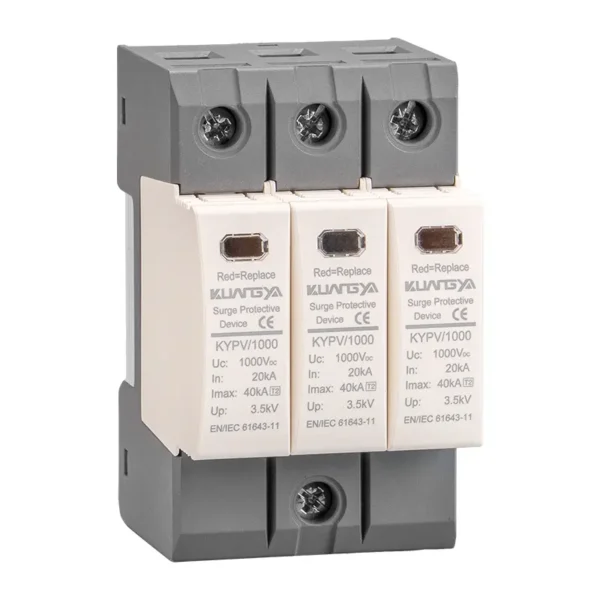KYPV-1000-3P-3 KY-40/G1000 Dispositif de protection contre les surtensions en courant continu (Type 2, 1000V)