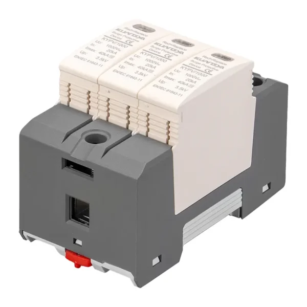 KYPV-1000-3P-4 KY-40/G1000 Dispositif de protection contre les surtensions en courant continu (Type 2, 1000V)