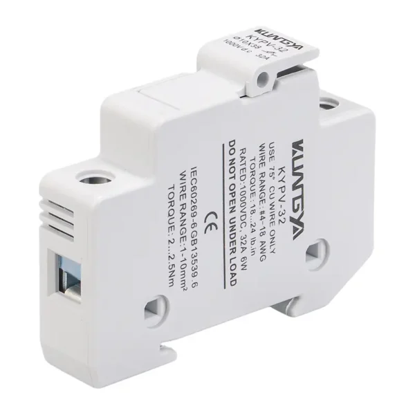 KYPV-32-4 KYPV-32 - PVシステム用DCヒューズホルダー 1000V 10×38