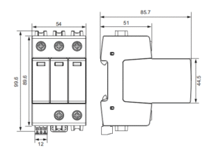Dimensions: kyspd-12.5t1+2-3p-dimensions