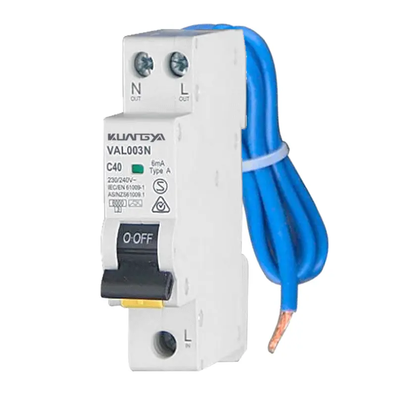 VAL003 / VAL003N RCBO 1P+N