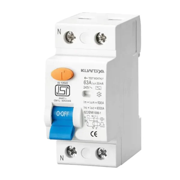 VFL002-(2) RCCB VFL002 — 2/4 Pole Residual Current Circuit Breaker
