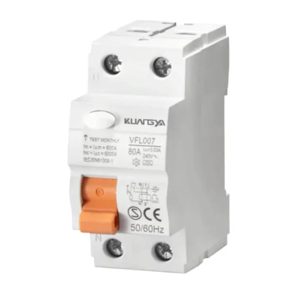 VFL007-(2) RCCB VFL007 — Residual Current Circuit Breaker