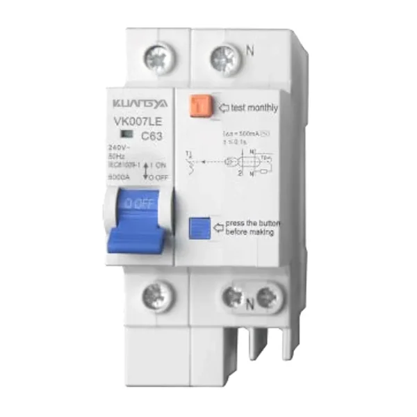 VK007LE-(1) rcbo breaker 1p