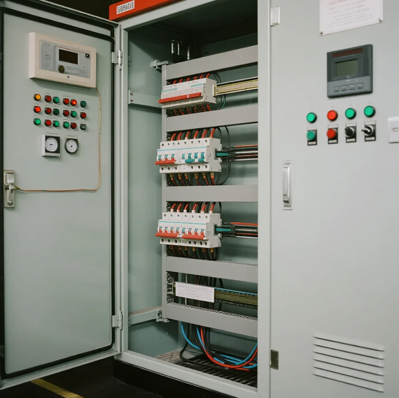 Holder used in motor control center cabinet