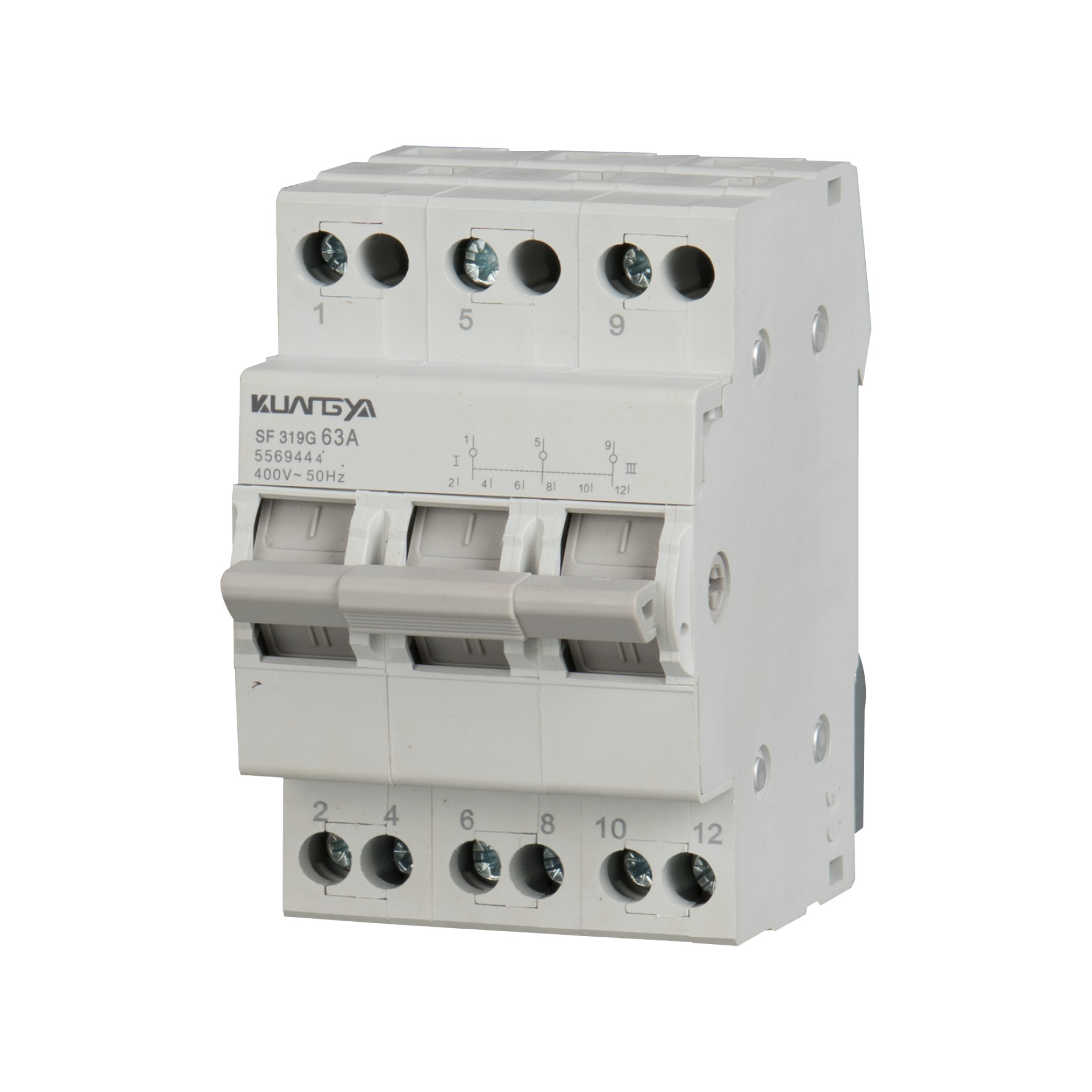 KYMTS-63A 3P manueller Umschalter
