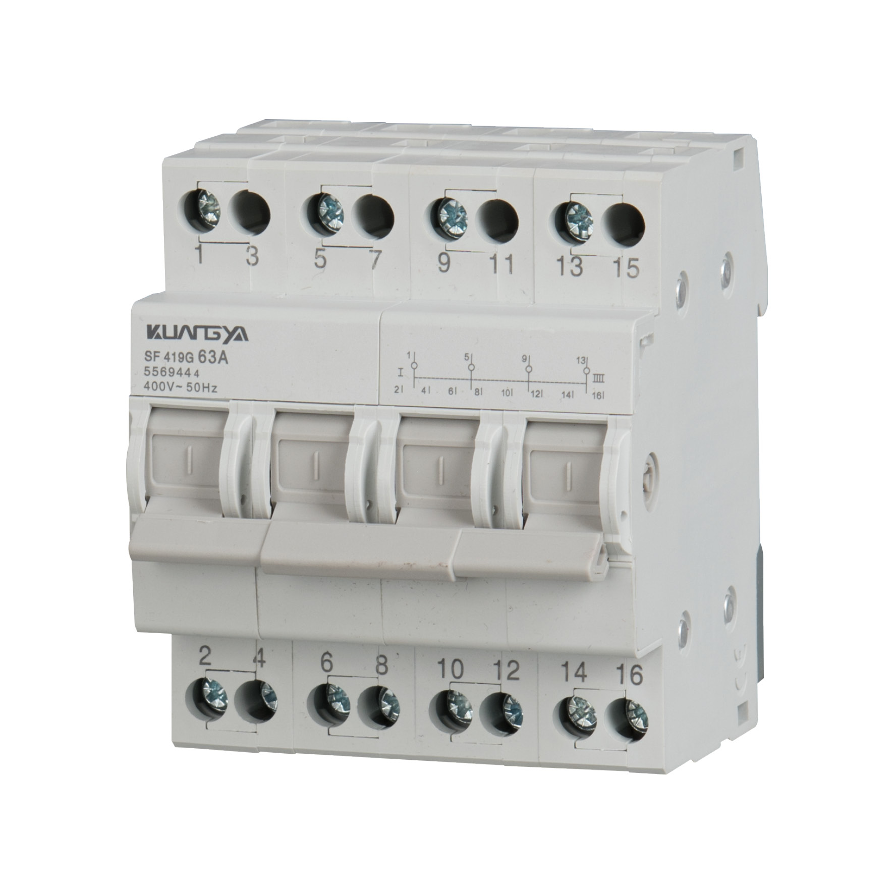 KYMTS-63A 4P manueller Umschalter