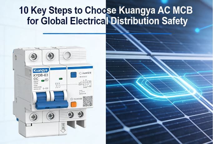 Kuangya KYDB-63 AC Miniature Circuit Breaker, 10-step selection guide for global electrical distribution safety