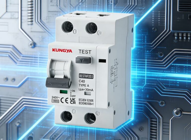 alt="Type A RCD检测直流脉动漏电流工作原理示意图"