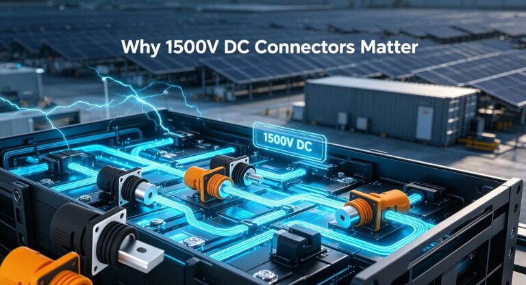 1500V DC Connectors for Energy Storage and Solar Systems