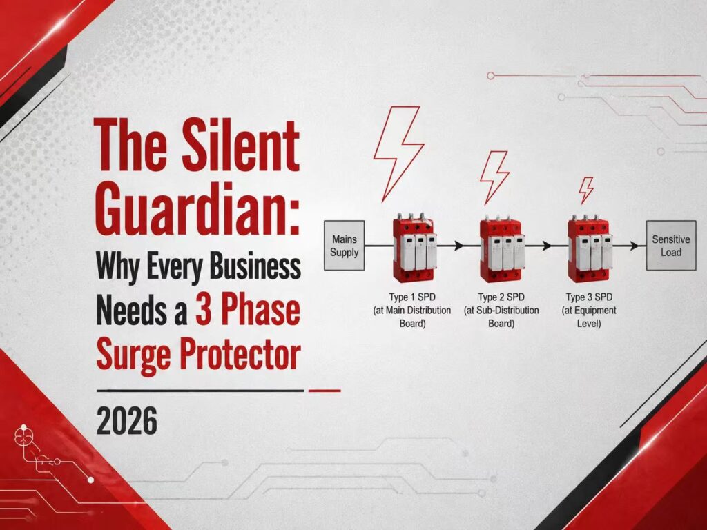 The Silent Guardian: Why Every Business Needs a 3 Phase Surge Protector 2026