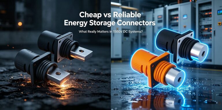 Cheap vs Reliable Energy Storage Connectors for Solar and BESS Systems