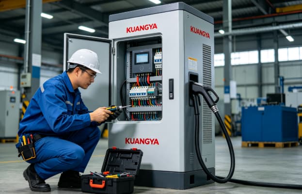 Safe RCCB protection system for EV charging infrastructure