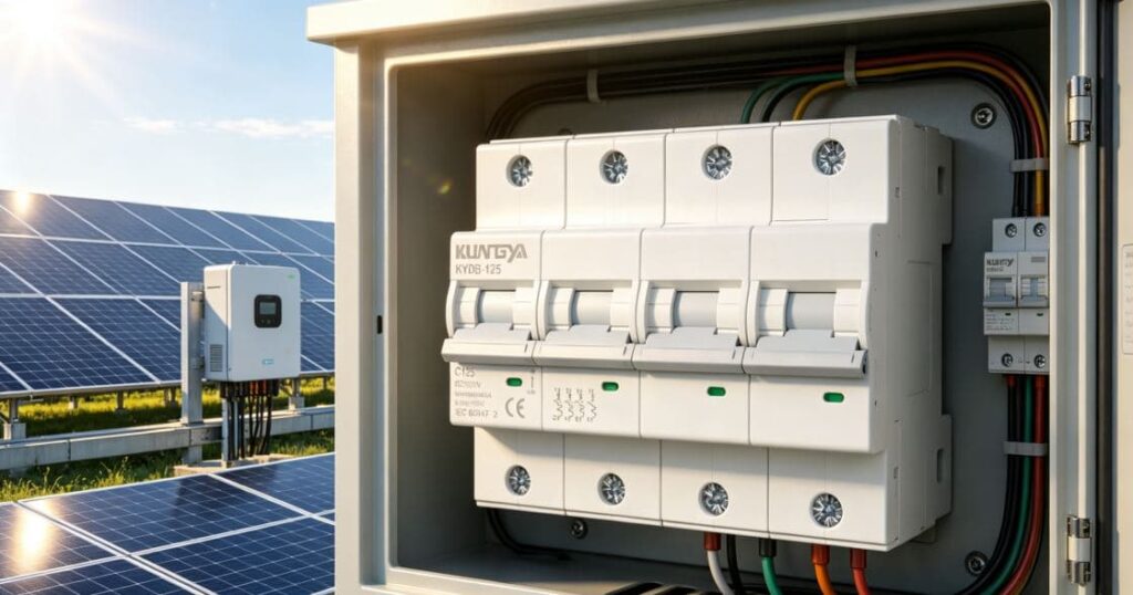solar DC breaker sizes for photovoltaic protection systems