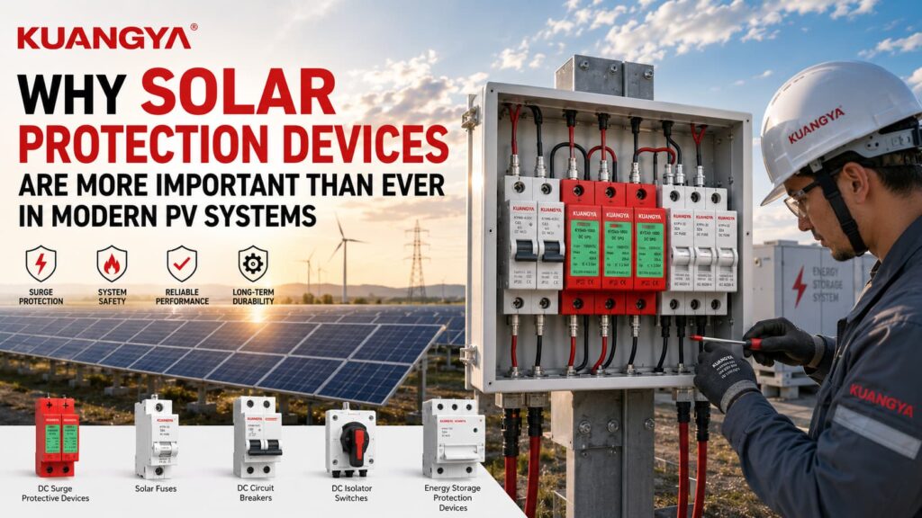Solar Protection Devices Ensuring Safety in Modern PV Systems