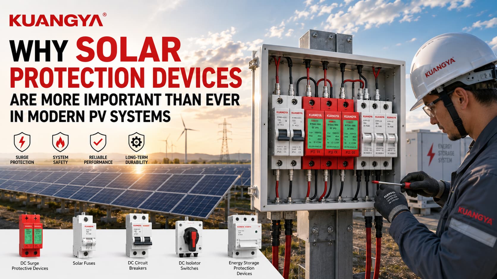 Solar Protection Devices Ensuring Safety in Modern PV Systems