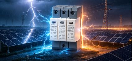 Surge arrester protection in solar photovoltaic systems