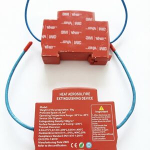 Cabinet Automatic Fire Extinguishing Device - 30g Hot Aerosol Fire Suppression System Front View