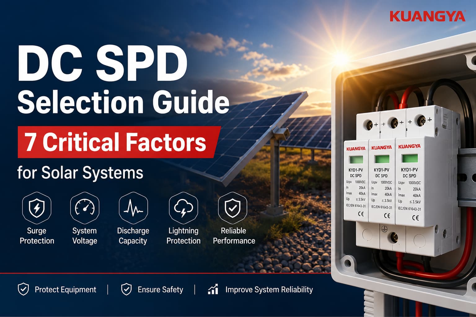 DC SPD Selection Guide for Solar Systems