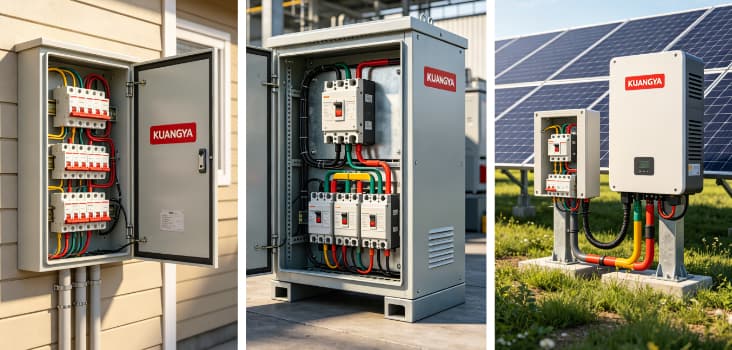 Fuse and circuit breaker applications in residential, industrial, and solar PV systems