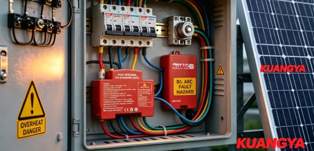 Fire Risks in PV Distribution Boxes