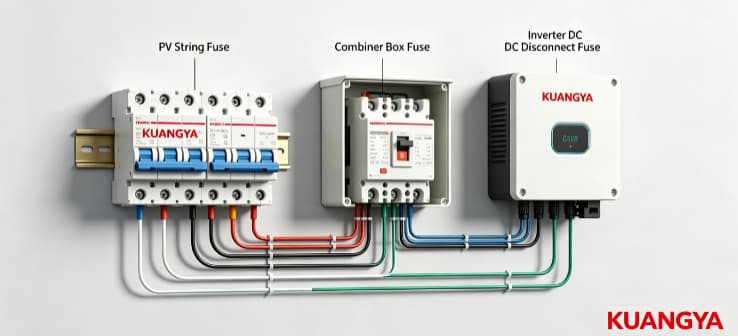 Solar PV System Fuse Installation Locations