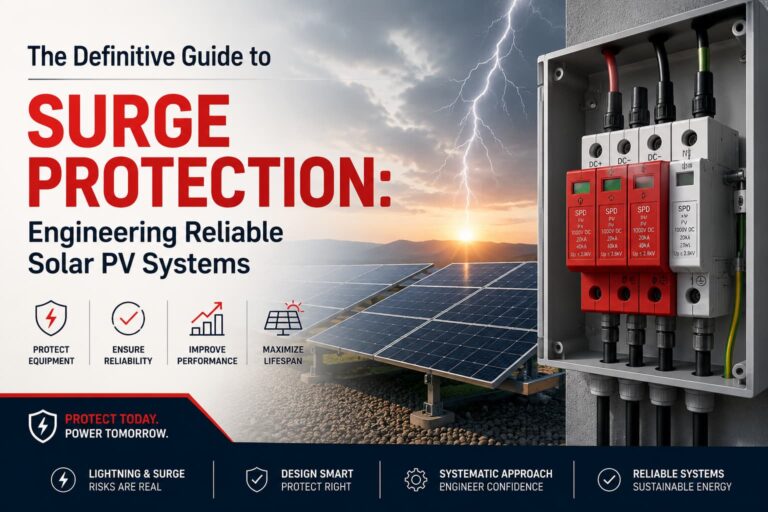 Professional guide to solar surge protection for PV systems by Kuangya