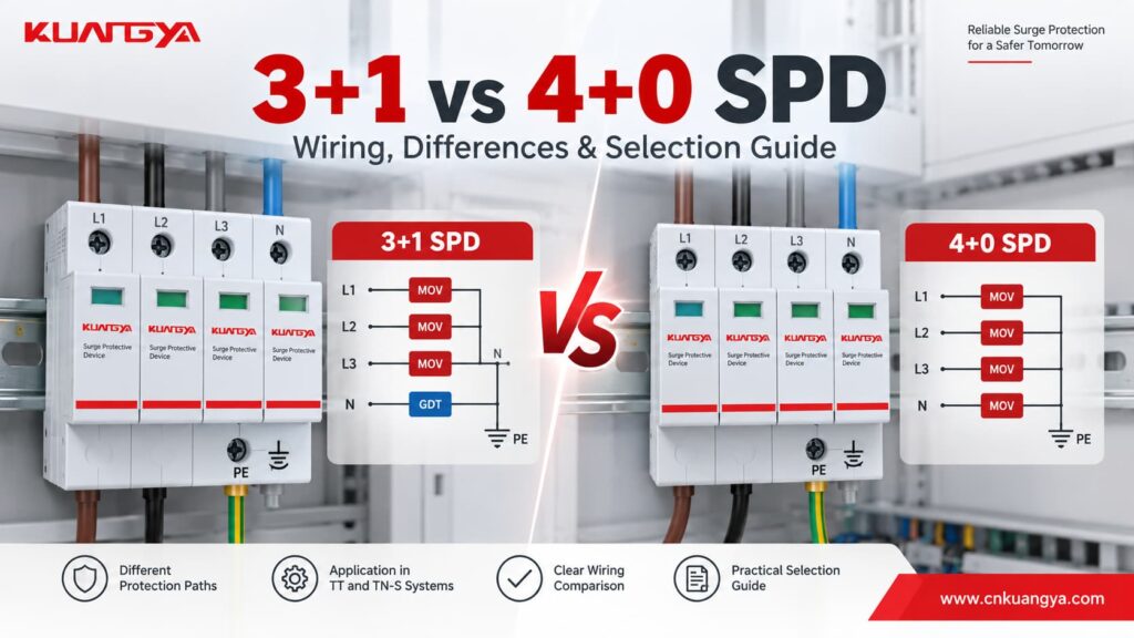 3+1 vs 4+0 SPD wiring and configuration comparison