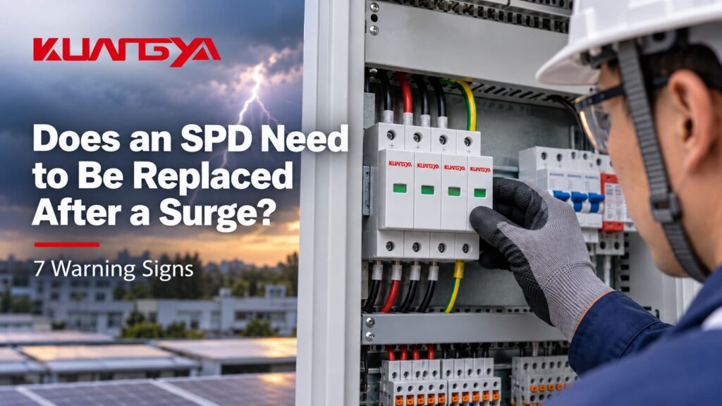 Does an SPD need to be replaced after a surge - SPD inspection