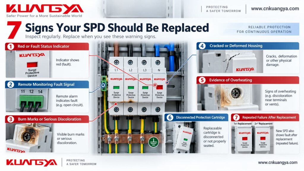 Seven warning signs that an SPD may need replacement